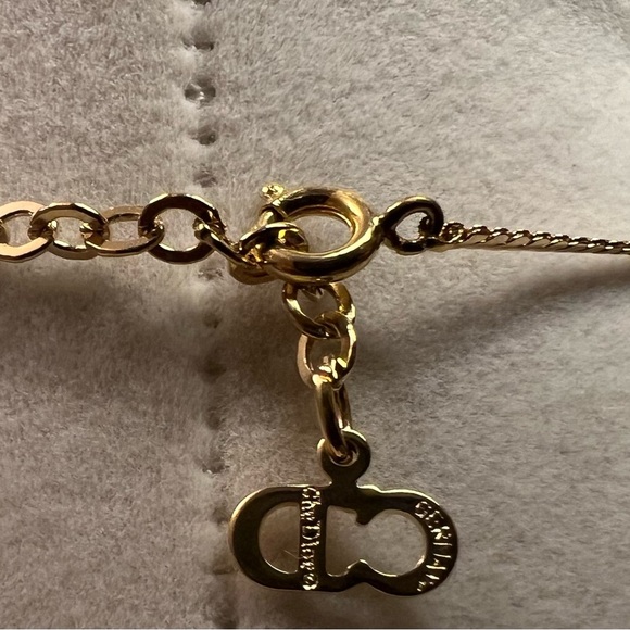 Christian Dior CD Pendant Necklace - Picture 6 of 12